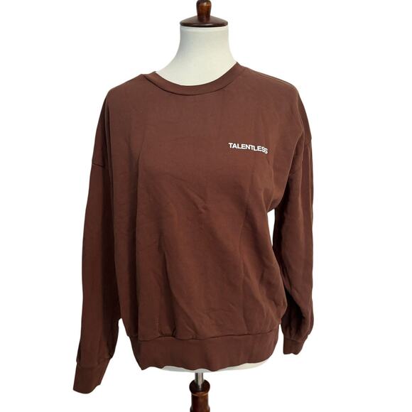Talentless Brown Sweatshirt - Picture 1 of 4